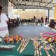 Comunidade indgena de Itaporanga se apresenta para crianas de Botucatu