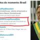 Z de Abreu, o autoproclamado presidente do Brasil, quebra o Twitter