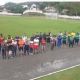 Atletismo dos Jogos Abertos  cancelado por protesto. Veja mais com Nivaldo Cear